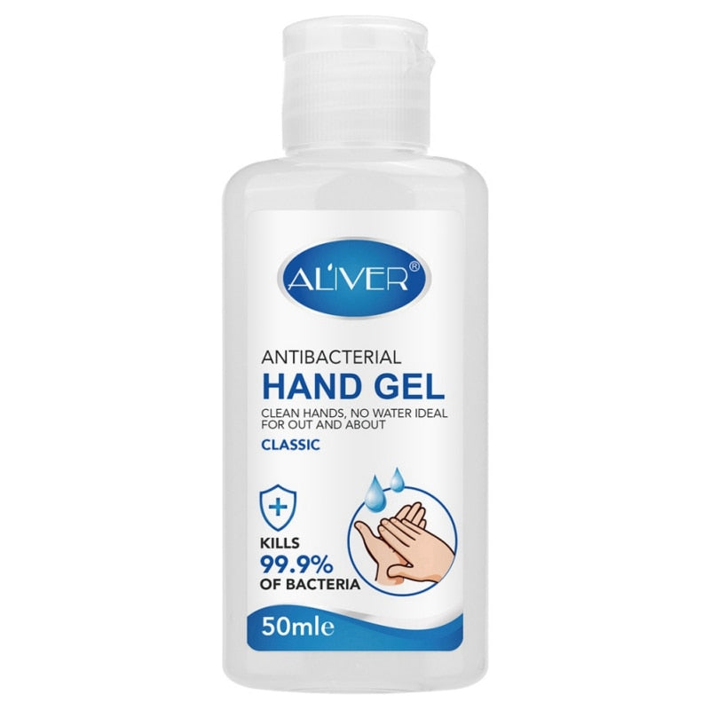 Hand Sanitizer Gel Bacteriostatic Gel Disinfection Sterilization Liquid Hand Soap Portable No-wash 50ML