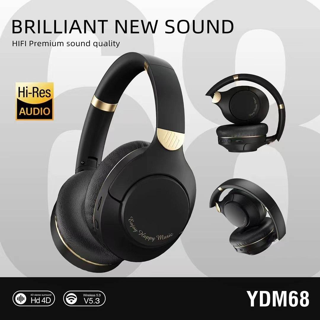 YDM68 new wireless Bluetooth headset with heavy bass gaming headset - MarvelouStoree