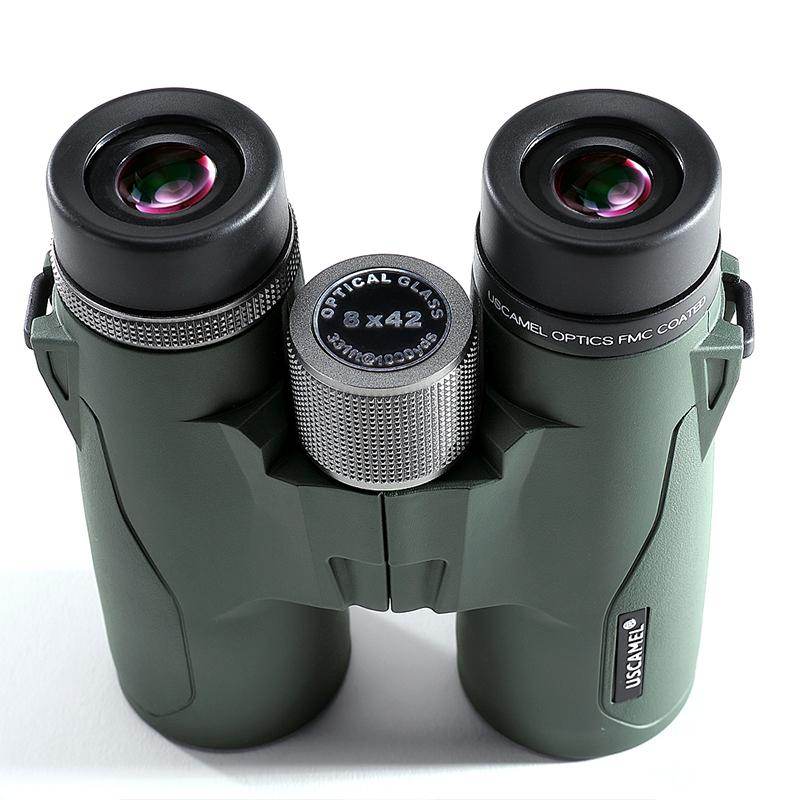 USCAMEL Binoculars 8x42 Military HD High Power Telescope Professional Hunting Outdoor,Army Green - MarvelouStoree