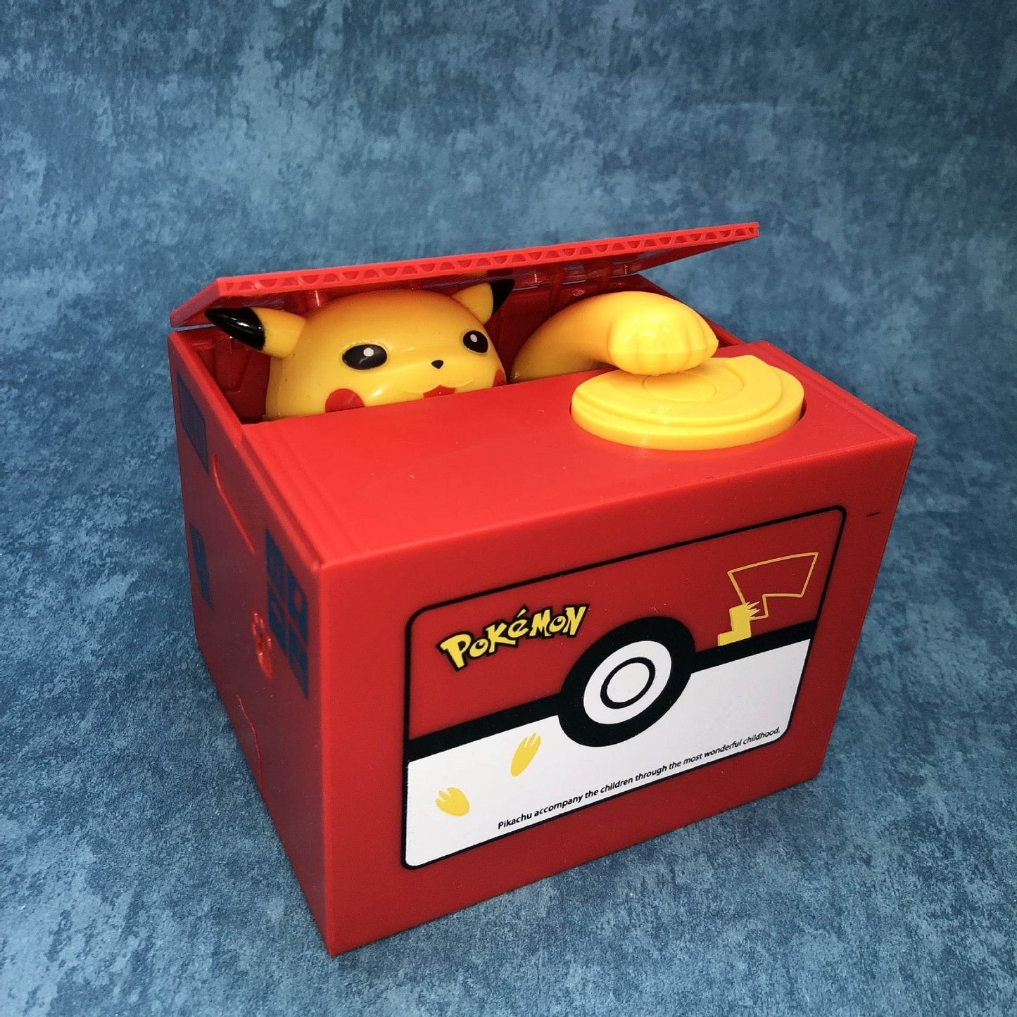 High Quality Electronic Money Box Pokemon Pikachu Piggy Bank Steal Coin Automatically for Kids Friend Birthday Christmas Gift - MarvelouStoree