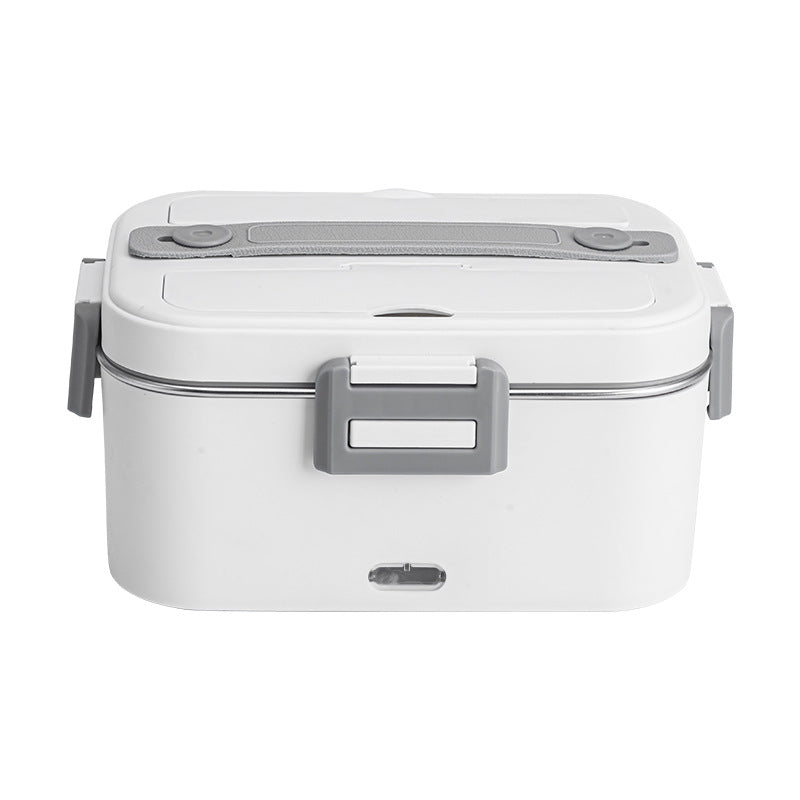 New portable household car 110 / 220V 12V/24V rechargeable automatic heated electric lunch box bento food heater container box