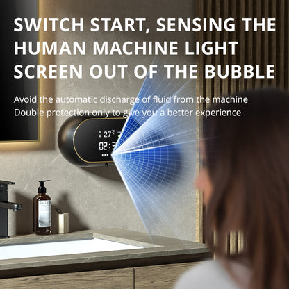 New W1 W2 Automatic Induction Soap Dispenser Foam Mobile Phone Wall Mounted Hand Sanitizer Hand Washer Sensor Usb Charging