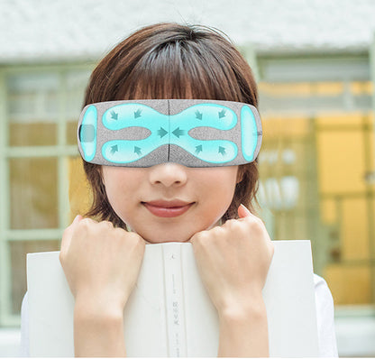 New Eye Protection Device Three-Layer Airbag Smart Eye Massager Vibration Heating Massage Eye Mask