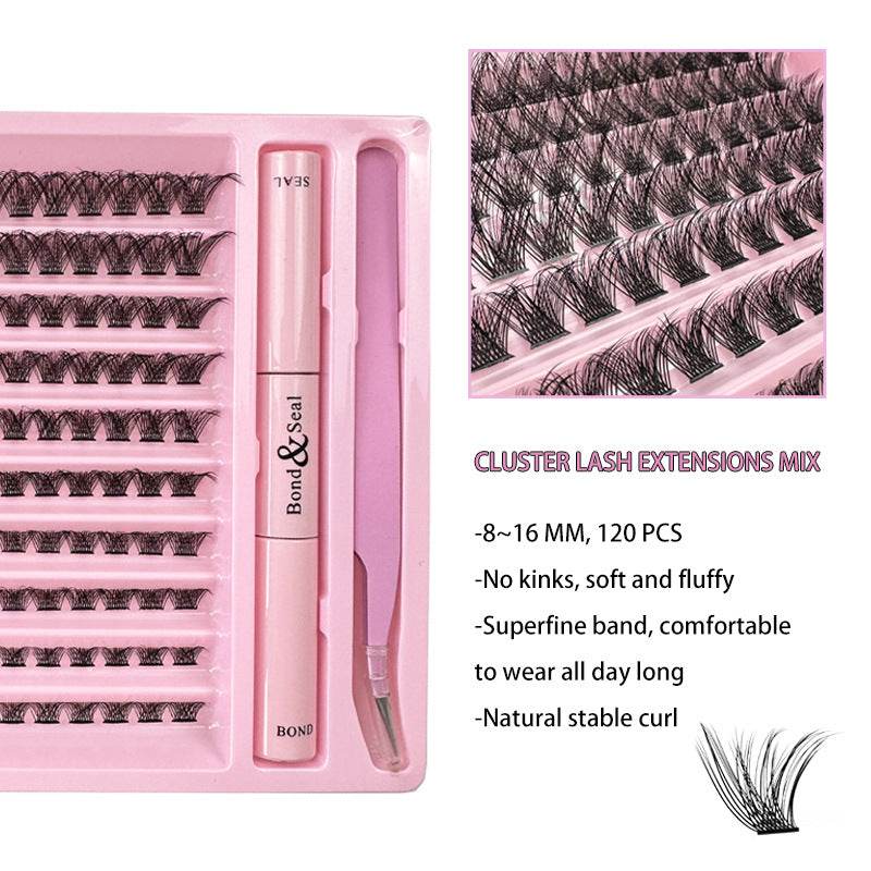 Self-grafting Single Cluster Eyelash Set - MarvelouStoree