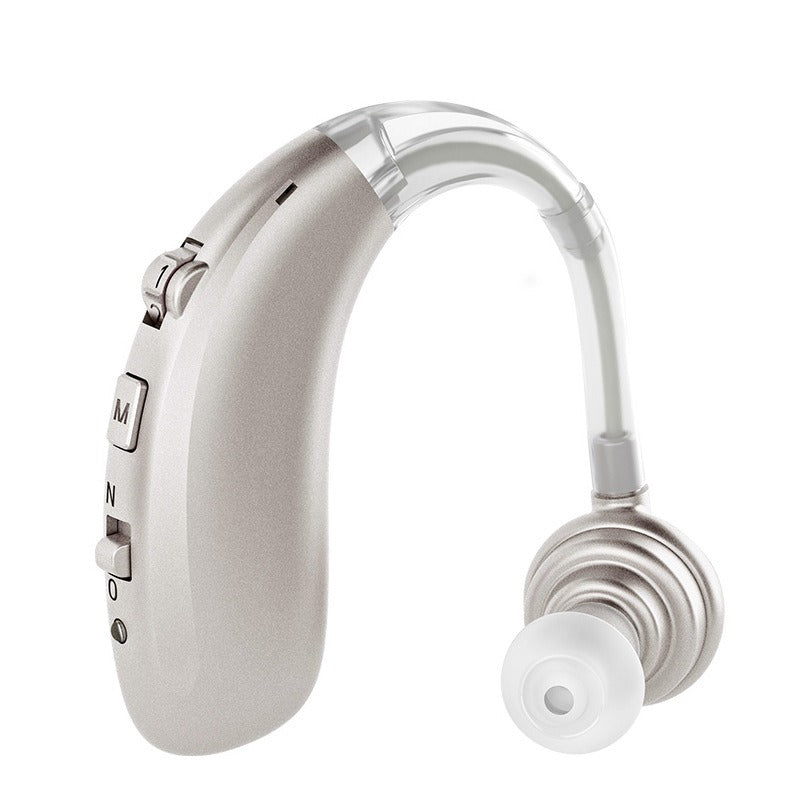 Hearing aid headphone sound amplifier