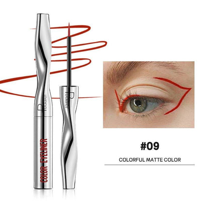 Makeup Pudaier eyeliner long-lasting waterproof eyeliner pen ultra-fine color liquid eyeliner - MarvelouStoree