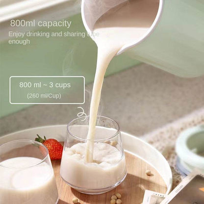 Mini multi-function soybean milk machine, fully automatic cooking free, household filter free material management machine, small - MarvelouStoree