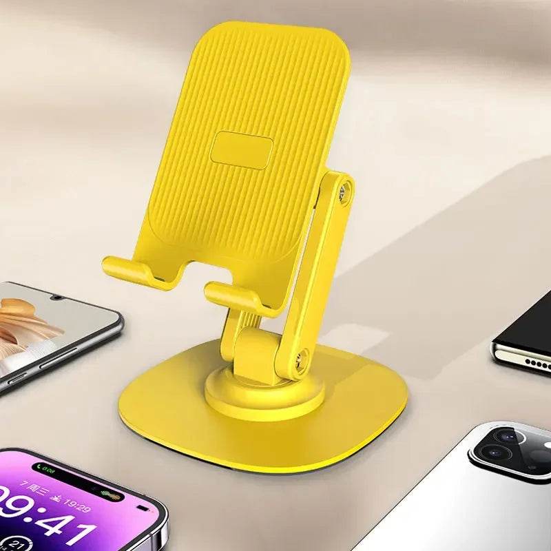 Rotating phone stand foldable desktop TV show lazy person tablet phone support stand - MarvelouStoree