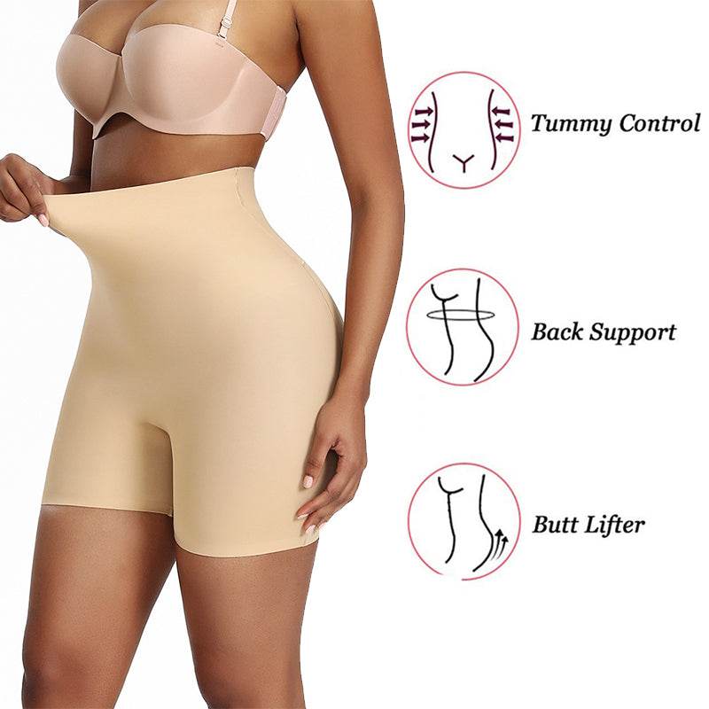 One Piece Hip Lifting Pants Fake Ass Body And Buttocks Artifact Plump Buttocks Sexy Body Sculpting High Waist Belly Pants - MarvelouStoree