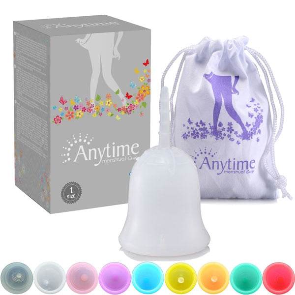 Anytime Feminine Hygiene Lady Cup Menstrual Cup Wholesale Reusable Medical Grade Silicone For Women Menstruation - MarvelouStoree