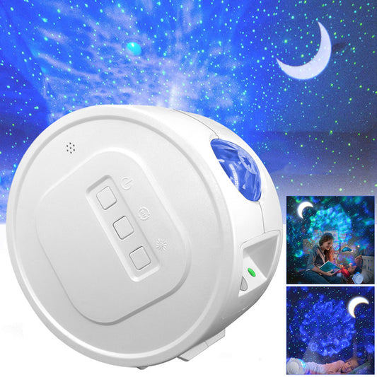 Starry Sky Projector Star Night Light Projection USB 6Color Ocean Waving Light 360° Rotation Romantic Fairy Light for Kids Gift