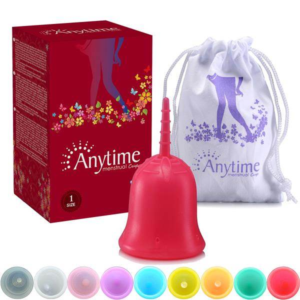 Anytime Feminine Hygiene Lady Cup Menstrual Cup Wholesale Reusable Medical Grade Silicone For Women Menstruation - MarvelouStoree