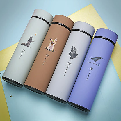 Thermos Double Wall Stainless Steel Vacuum Flasks Thermos Cup Coffee Tea Milk Travel Mug Thermo Bottle Thermocup