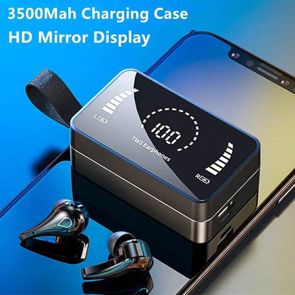 New Private Model H3 Mirror Digital Display Touch Touch Bluetooth Headset 5.1 Large Capacity Power Bank S20