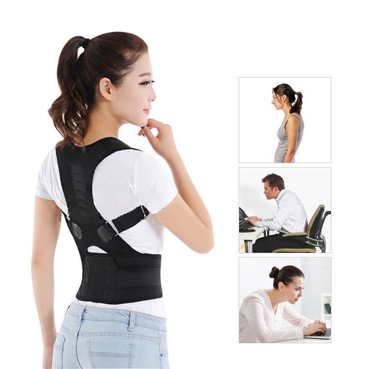 Magnetic Adult Correction Belt Body Shaping Fixed Belt Posture Corrector Korean Hunchback Correction Belt - MarvelouStoree