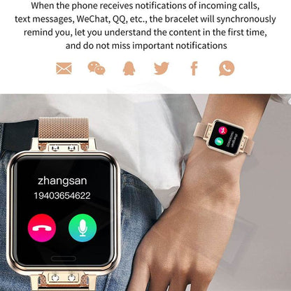 New Smart Watch Women Heart Rate Women Menstrual Cycle Multifunction Ladies Smartwatch Fitness Tracker For Android IOS - MarvelouStoree