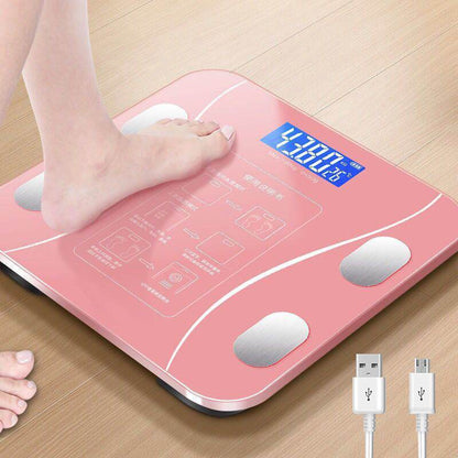 New Weight Scale Home Bluetooth Intelligent Height Electronic Scale Professional Body Fat and Health Weight Scale - MarvelouStoree