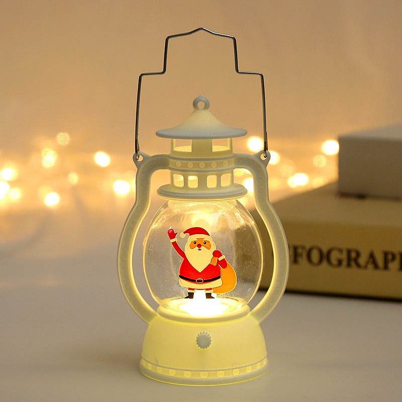 Christmas Decorations Cake Baking LED Children's Handheld Small Lanterns Night Light Ornament