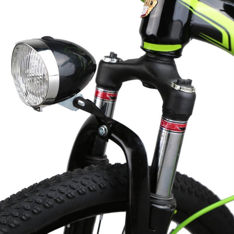 Car Headlight Bicycle Light Retro Car Light 3LED Dead Fly Light Vintage Car Bicycle Light Led