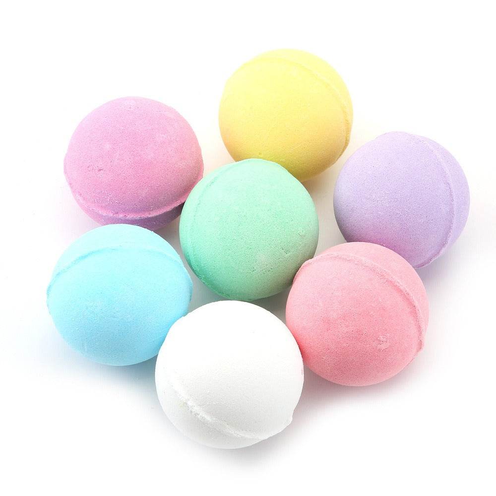 60g aromatic bubble bath bomb bubble bath salt ball - MarvelouStoree