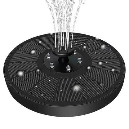 New Fountain With Colorful Lights LED With Lights Color Solar Fountain Colorful Change Automatic Power Storage Fountain - MarvelouStoree