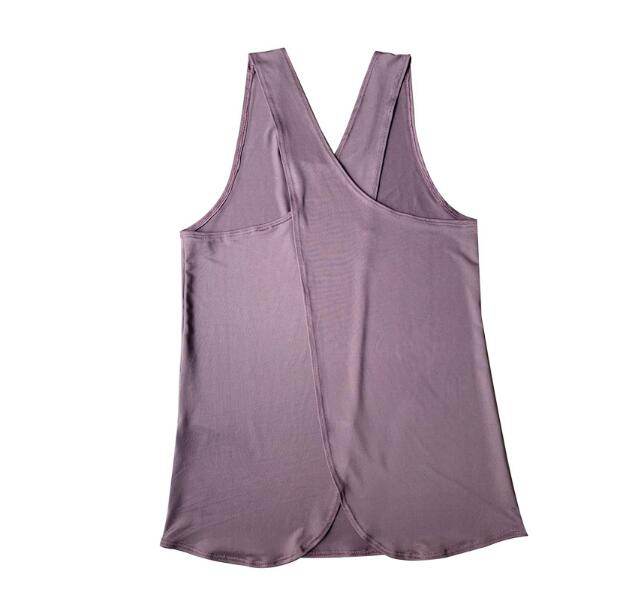 Milk Silk Sleeveless Shawl Sling Top Nude Color Fitness Sports Body Ladies Vest - MarvelouStoree