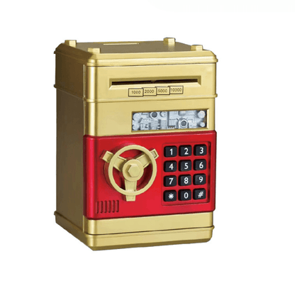 Safety Password Chewing Coin Cash Deposit Machine Electronic Piggy Bank Mini Money Box Gift for Children Kids