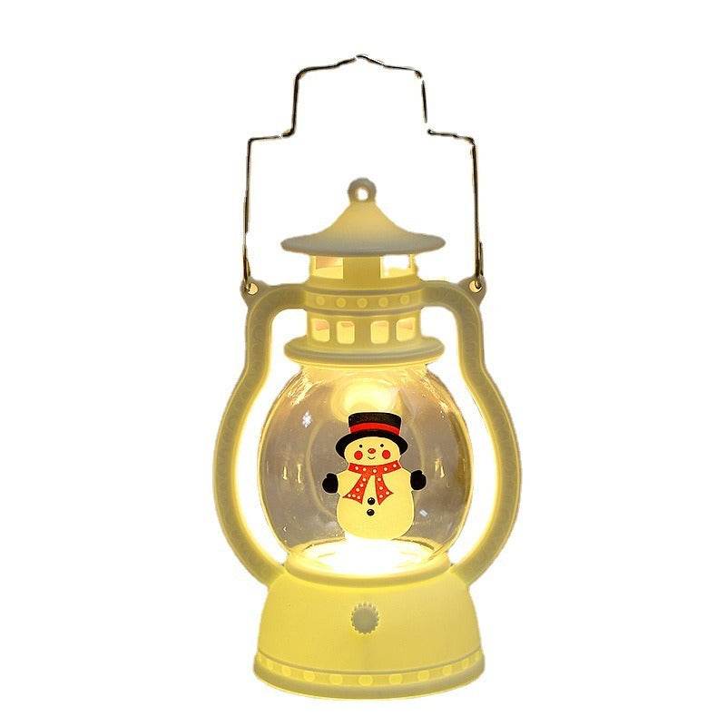 Christmas Decorations Cake Baking LED Children's Handheld Small Lanterns Night Light Ornament