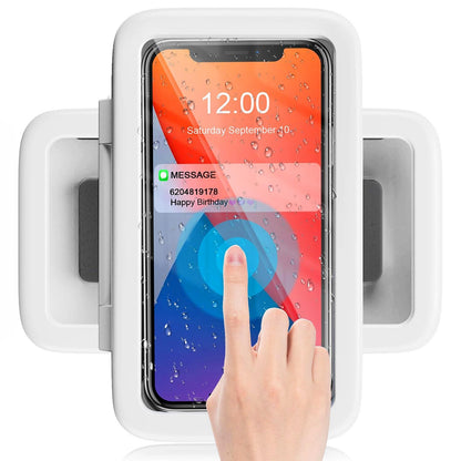 Shower Phone Box Bathroom Waterproof Phone Case Seal Protection Touch Screen Mobile Phone Holder For Kitchen Handsfree Gadget