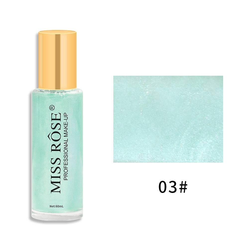 Quicksand Liquid Body Glitter Spray Waterproof Sweat Resistant Makeup Free Pearlescent Brighten And Highlight Spray - MarvelouStoree