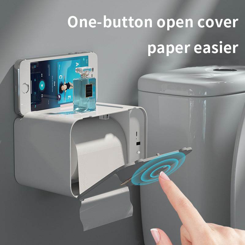 Bathroom Intelligent Induction Automatic Paper Tissue Box - MarvelouStoree