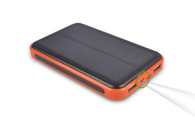 New Solar Mobile Power Supply Power Bank 20000 Ma Large Capacity