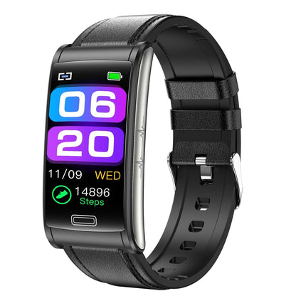 E600 1.47-inch Full touch screen Egg roll smartwatch ECG blood glucose oxygen health fitness E600 smart watch band Bracelet - MarvelouStoree