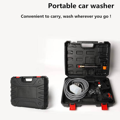 Car water gun household electric car washing machine charging car washing gun universal wireless high-power - MarvelouStoree