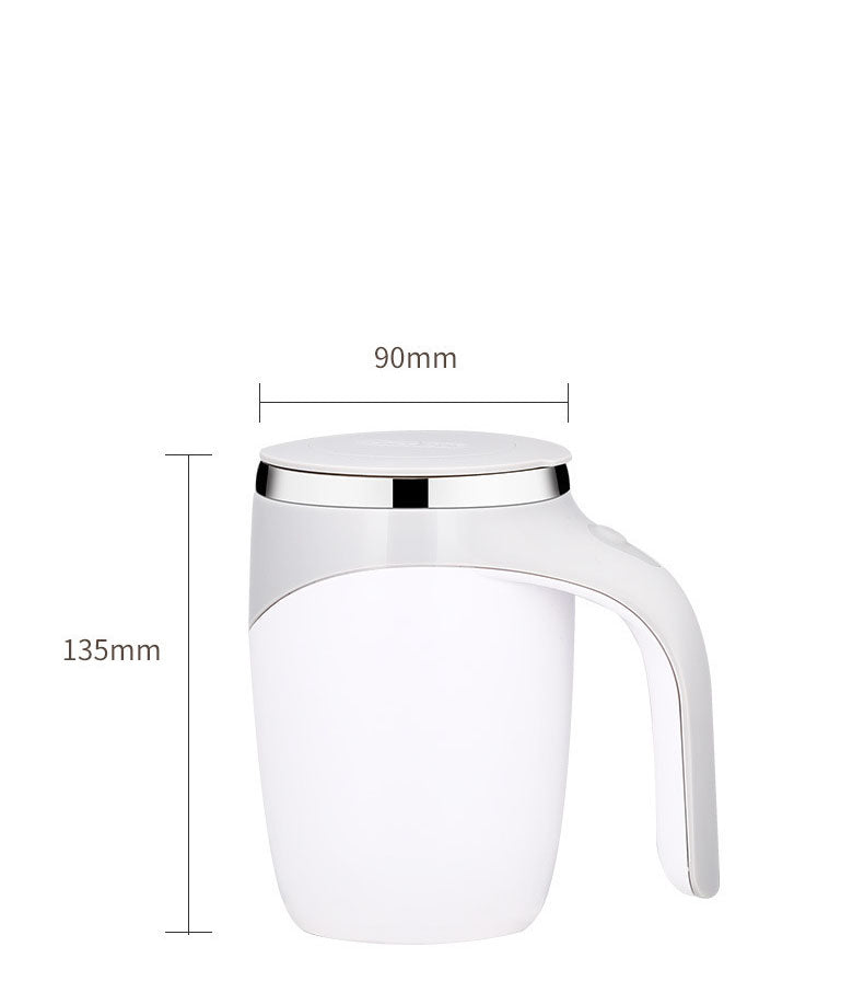 Coffee Stirring Cup Automatic Stirring Cup Magnetic Rotation Electric Milk Cup Mug 304 Stainless Steel