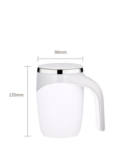 Coffee Stirring Cup Automatic Stirring Cup Magnetic Rotation Electric Milk Cup Mug 304 Stainless Steel