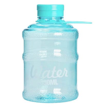 650ml Larg Size Sports Water Bottle Portable Plastic Spray Bottle Leakproof Travel Cup - MarvelouStoree