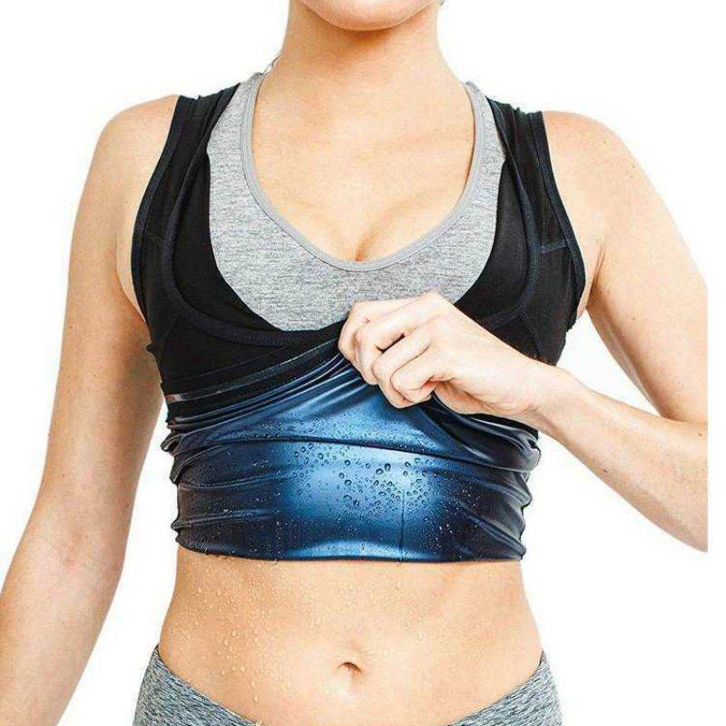 Men Women Sweat Body Shaper Vest Gym Fitness Advanced Sweatwear Suit For Slimming Weight Loss - MarvelouStoree