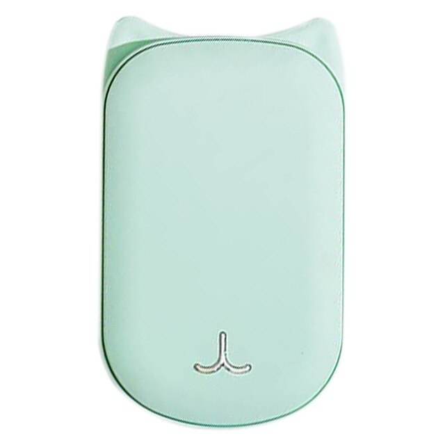 Cute USB Rechargeable Hand Warmer and 3600Ma Power Bank 5V Mini Portable Travel Handy Long-Life Pocket Hand Warmer