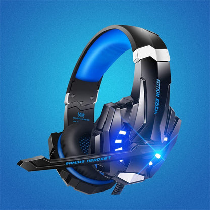 G9000 Head mounted Gaming Earphones Wired Earphones Computer Esports Gamepad Earphones