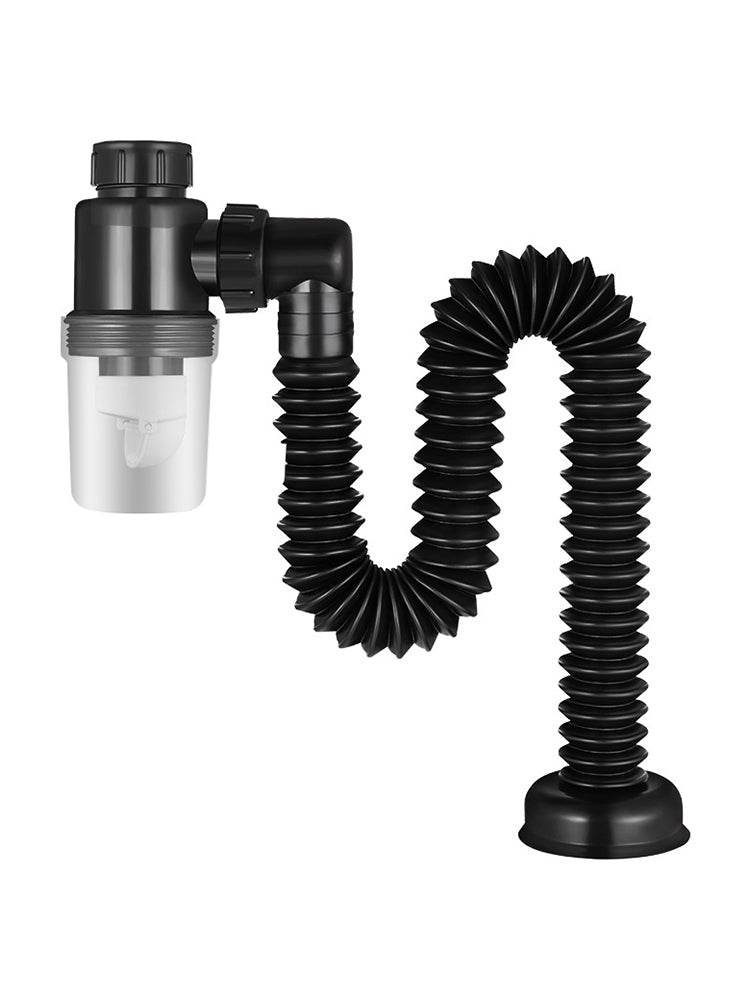 Washbasin Under The Water Pipe Deodorant Drainer Anti-Leakage Plug Washbasin Drain Pipe - MarvelouStoree