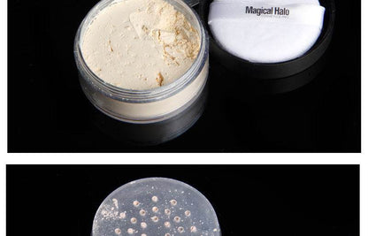 Makeup Magical Halo Three Color Natural Concealer Loose Powder Makeup Powder Waterproof Not Take Off Makeup - MarvelouStoree