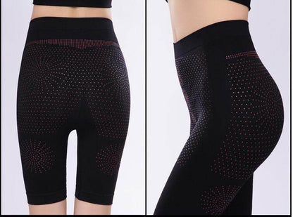 Far Infrared Magnetic Therapy Slimming Pants Seamless Trigonometric Drawing Abdomen Pants Body Shaper - MarvelouStoree