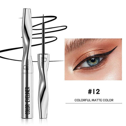 Makeup Pudaier eyeliner long-lasting waterproof eyeliner pen ultra-fine color liquid eyeliner - MarvelouStoree