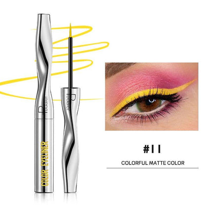 Makeup Pudaier eyeliner long-lasting waterproof eyeliner pen ultra-fine color liquid eyeliner - MarvelouStoree