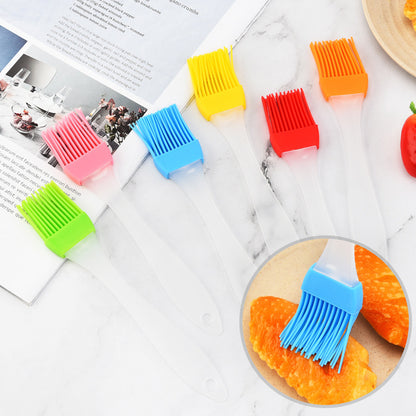 Picnic BBQ Disposable Silicone Oil Brush BBQ Brush Kitchen Oil Brush Food Baking Pancake Brush Cooking Brush