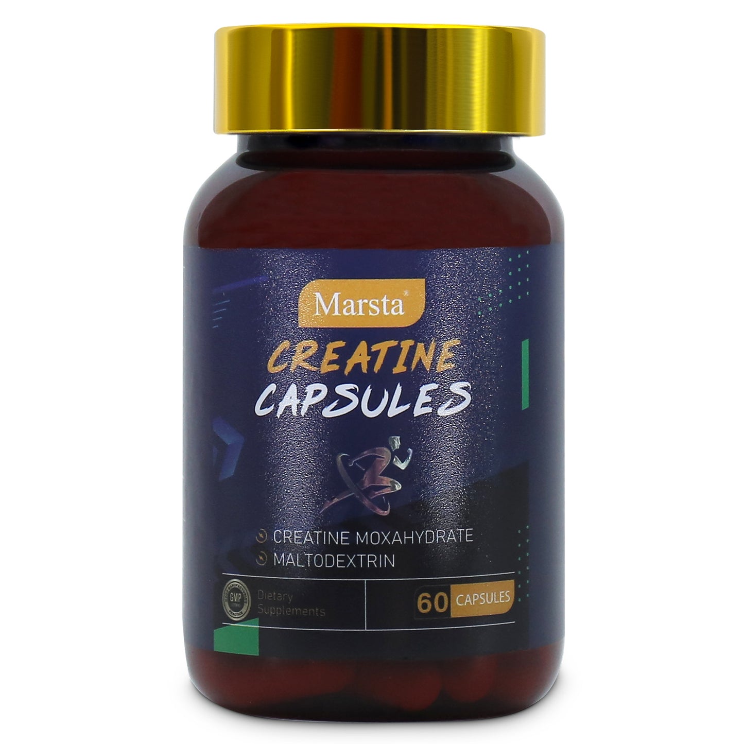 Creatine monohydrate capsules