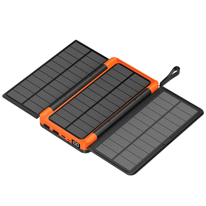 Large Capacity Outdoor Folding Solar Panels Wireless Power Bank