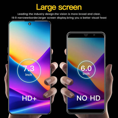 New Spark 10 Pro Smartphone 7.3inch Full Screen 4G/5G Cell Phone 16TB+1TB 7800mAh Mobile Phones 108MP Global Version Celulares - MarvelouStoree