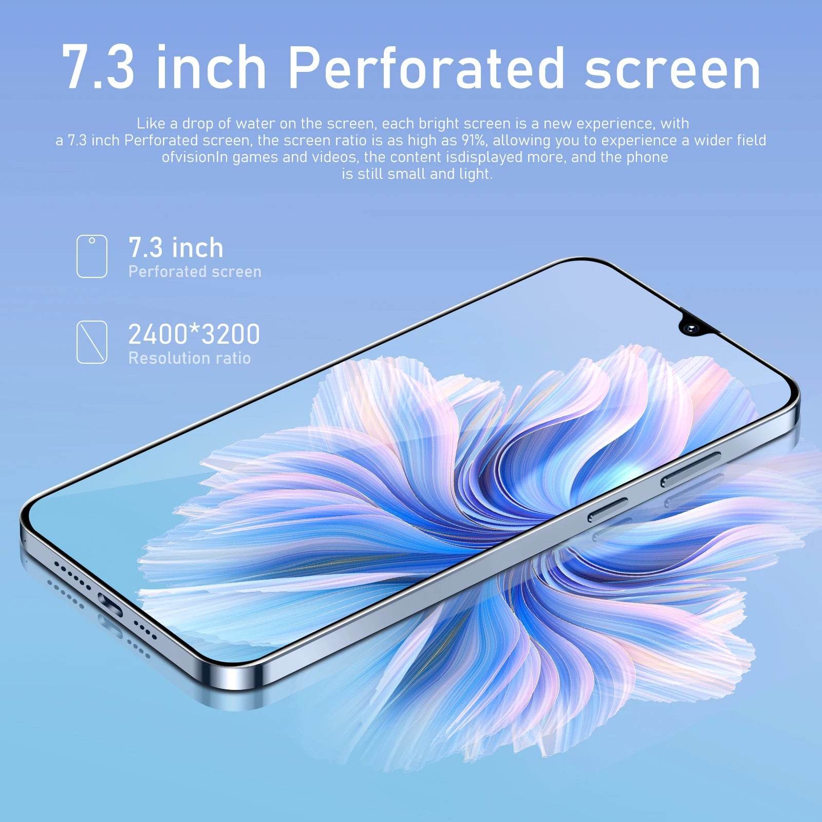 New Camon 20 Pro Smartphone 7.3inch Full Screen 4G/5G Cell Phone 16TB+1TB 8000mAh Mobile Phones 108MP Global Version Celulares - MarvelouStoree